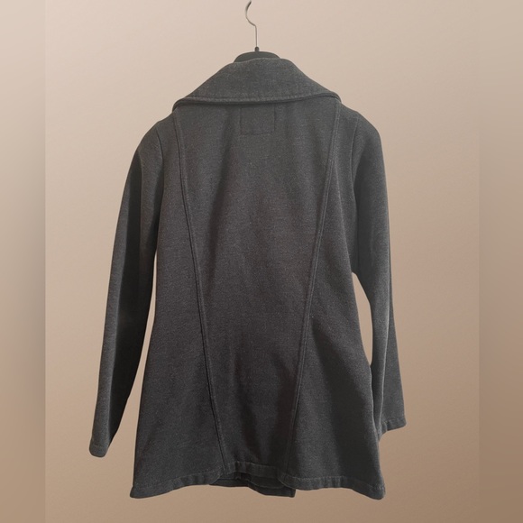 Billabong | Grey Button-Down Trench Coat - Picture 2 of 11